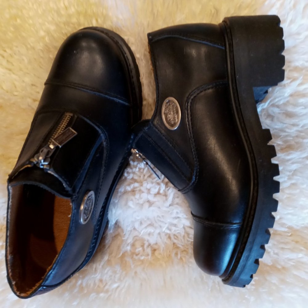 Easy Rider Leather Biker Girl Boots 6M